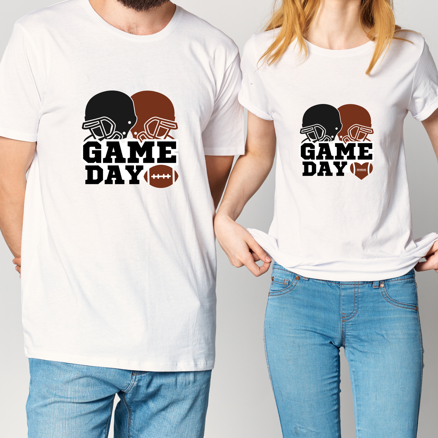 Iron on Shirt Decals | Football Design