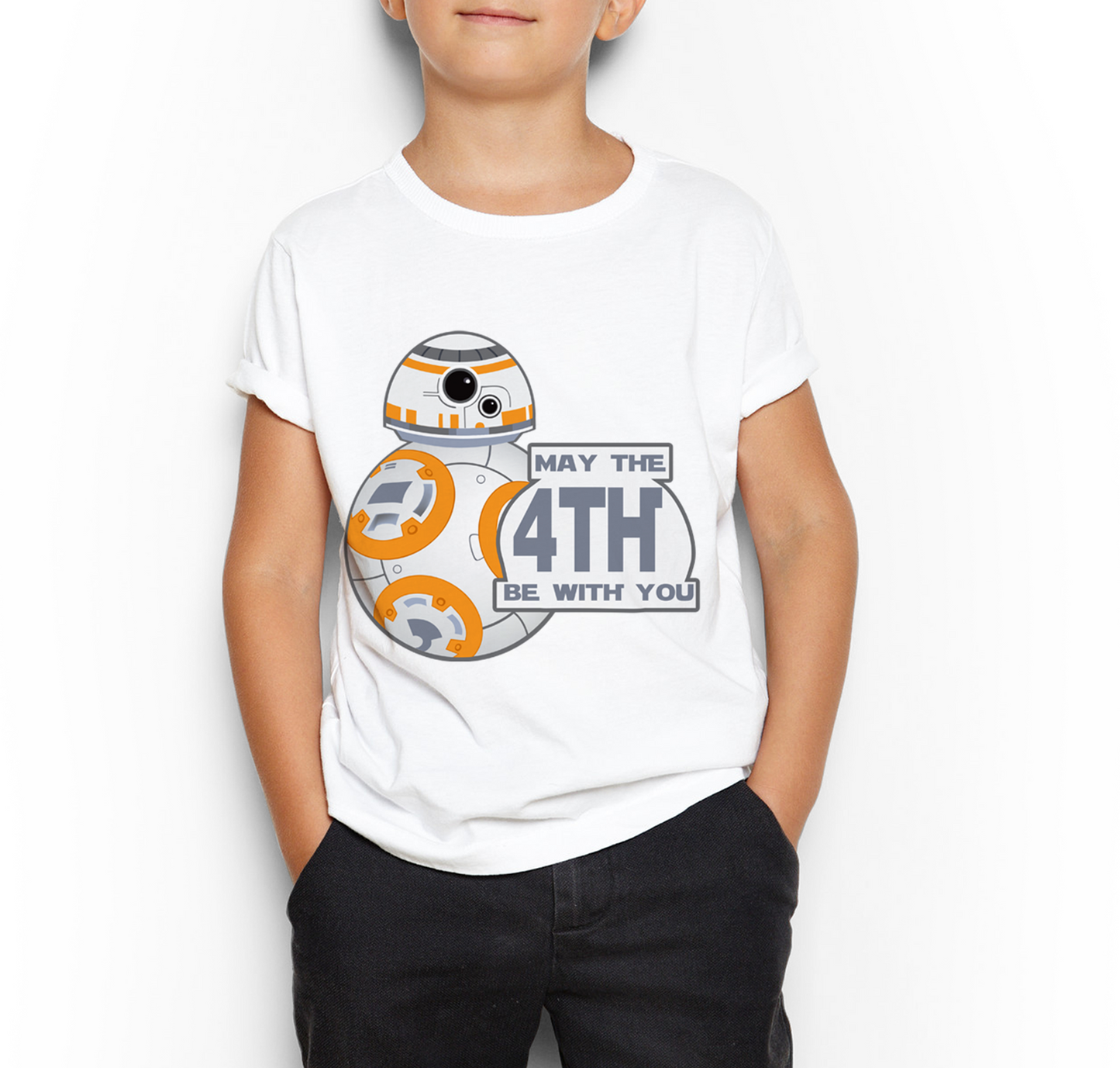 May the Fourth Iron-on Shirt Design
