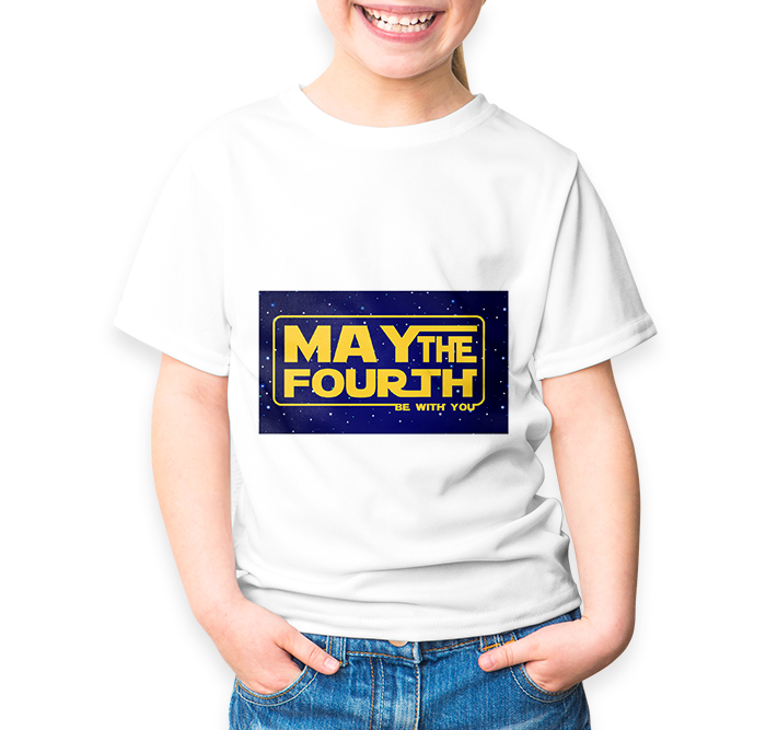 May the 4th Iron-on Shirt Design