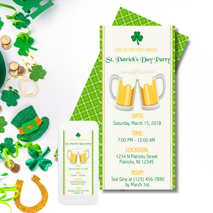 St. Patrick's Day Party Invitation