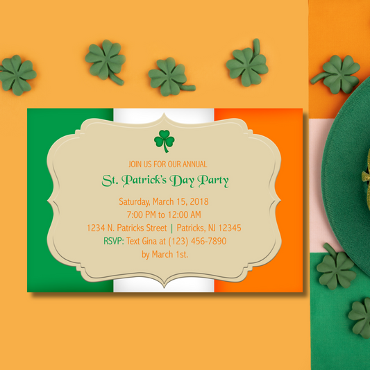 St. Patrick's Day Invitation