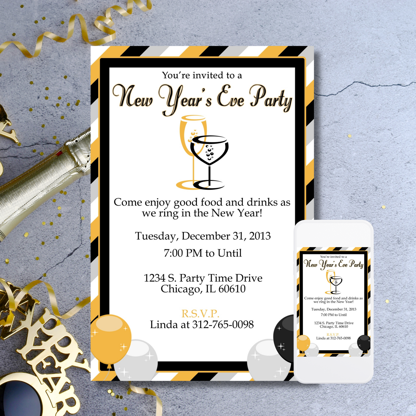 New Year’s Eve Party Invitation