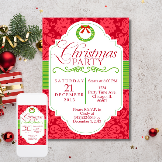 Christmas Party Invitation