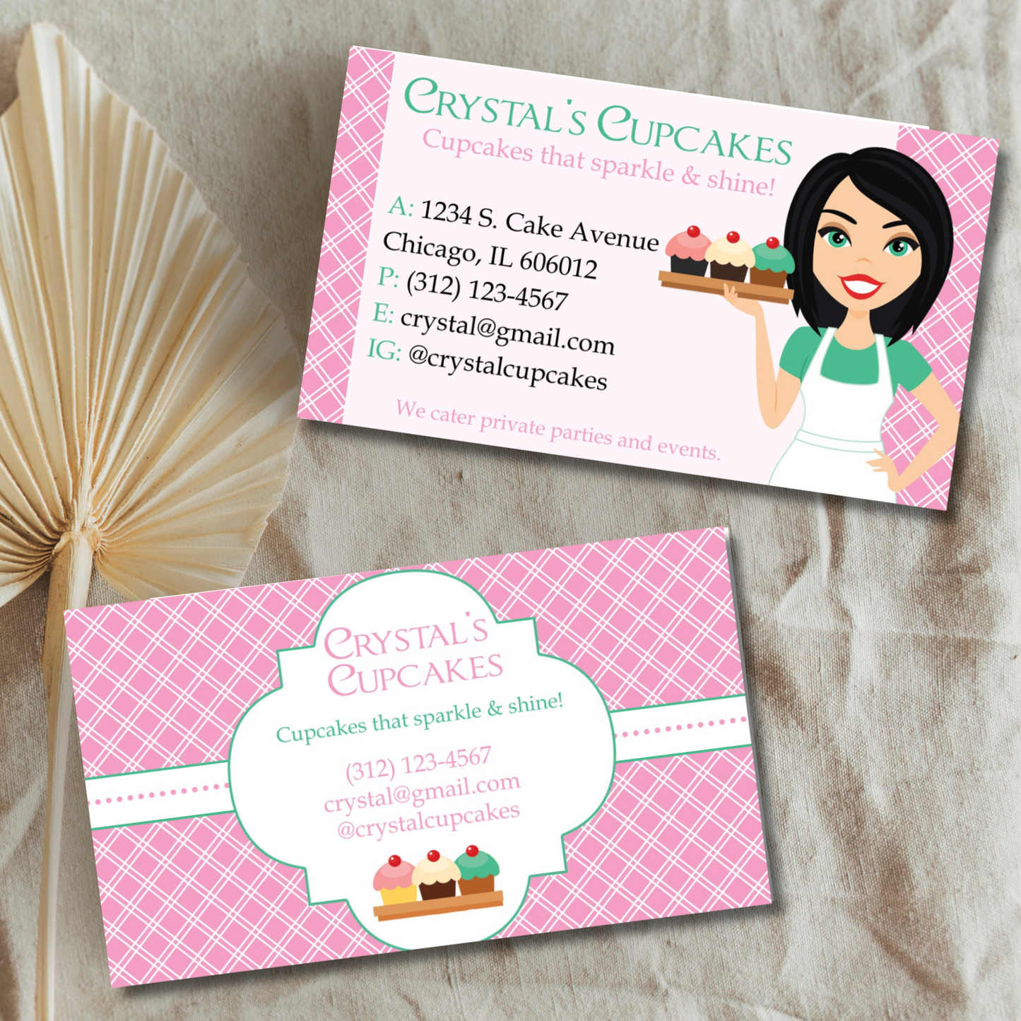 Bakery Chef Business Card