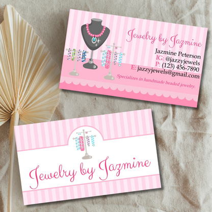 Jewelry Making Business Card