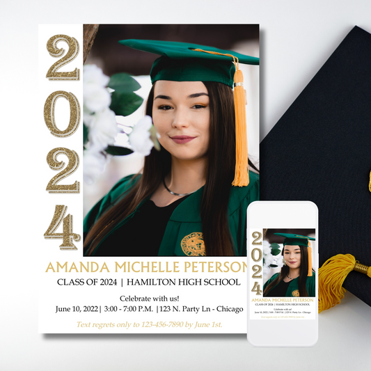 Graduation Photo Announcement