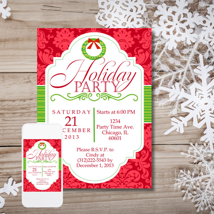 Holiday Party Invitation