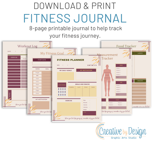 Printable Fitness Journal