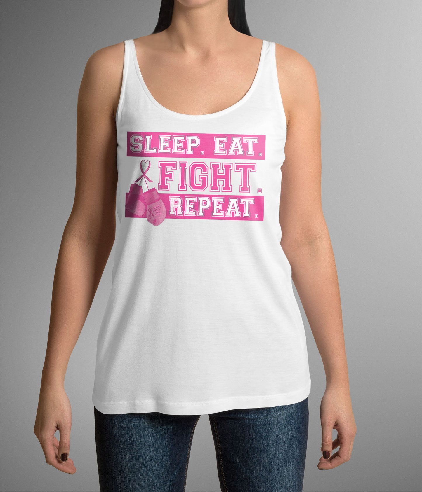 Fight Breast Cancer Iron-on T-shirt Design