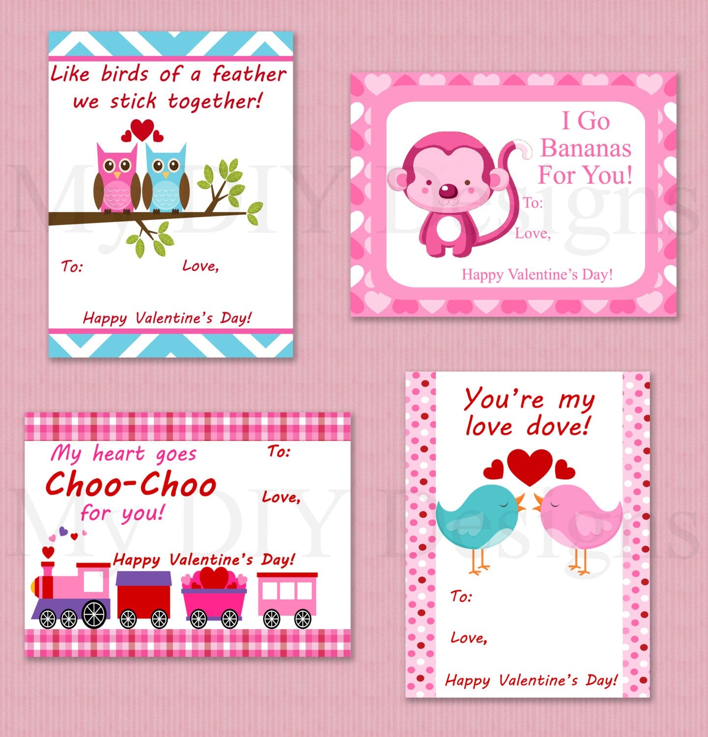 Kids Valentine's Day Cards