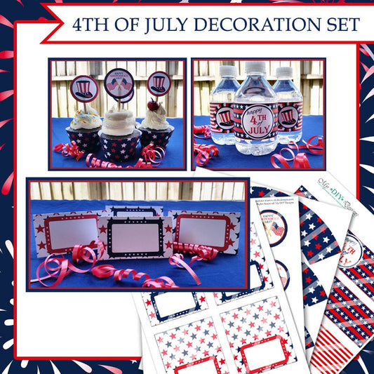 4th of July Printable Decorations