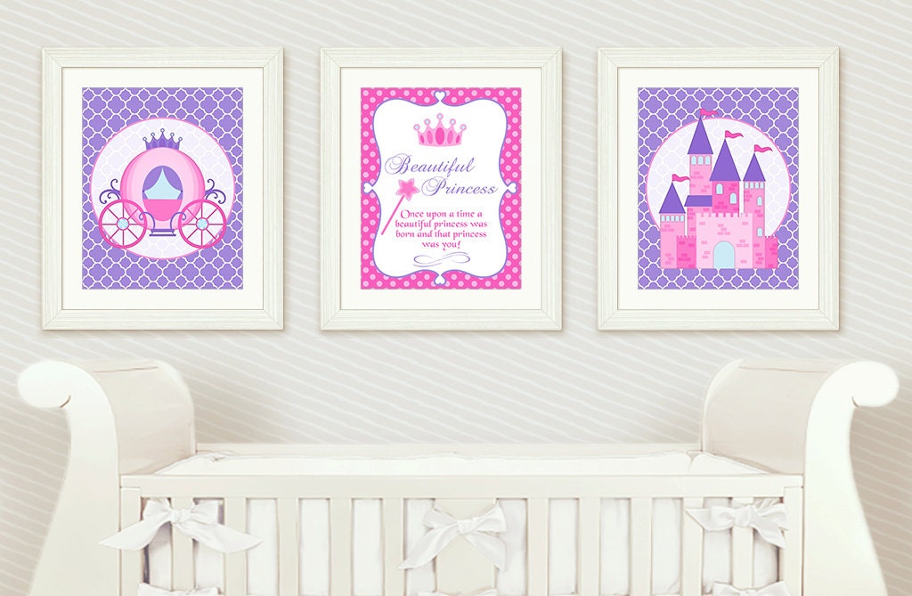 3-Piece Princess Artwork